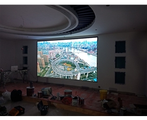 工廠(chǎng)展廳55寸1.7mm3X3拼接